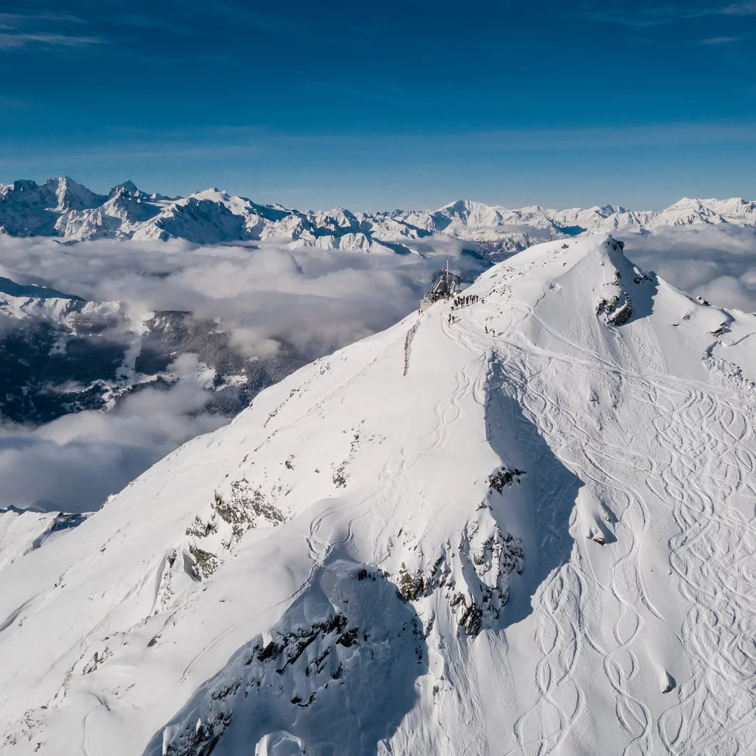 Cuarto día Alpes: Verbier – 4-Vallées – El Nacimiento de un Freerider (con vídeos)
