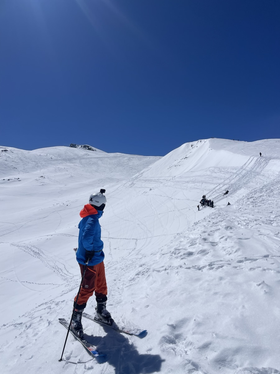 Sierra Nevada: Nieve polvo en el Barranco San Juan