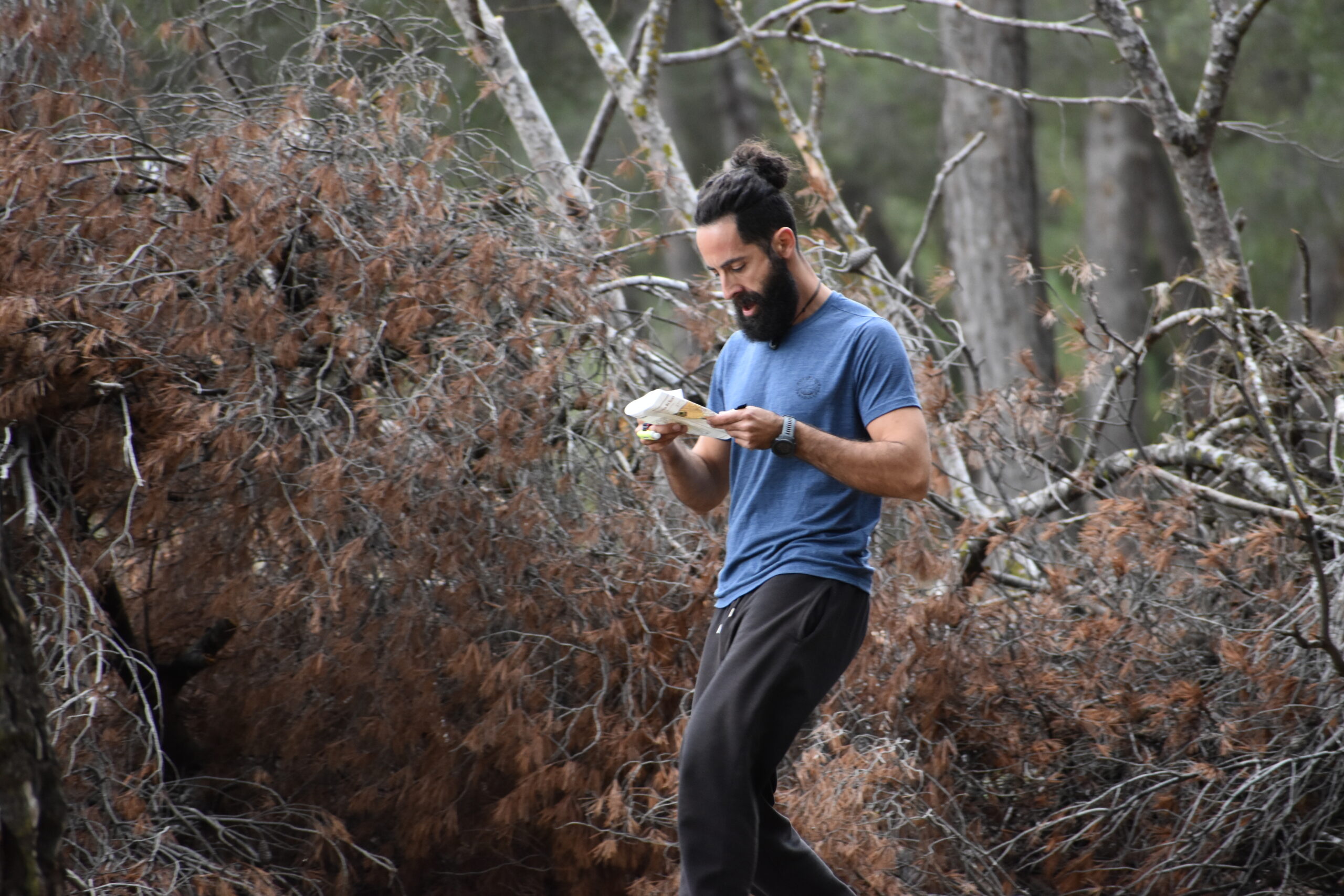 Llanos de Monachil: Carrera Orientación Liga Veleta (1ª vez podio)